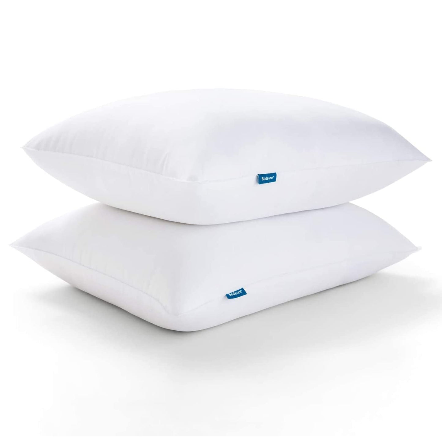 Bedsure Pillows Queen Size Set of 2 - Soft Bed Pillows for Sleeping 2 Pack, Fluffy and Supportive, Hotel Quality, Original Down Alternative Filling for Side, Back Sleepers