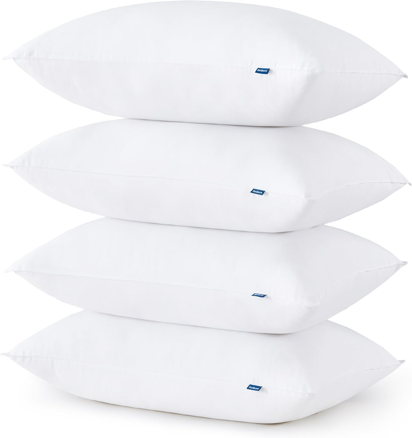 Bedsure Pillows Queen Size Set of 2 - Soft Bed Pillows for Sleeping 2 Pack, Fluffy and Supportive, Hotel Quality, Original Down Alternative Filling for Side, Back Sleepers