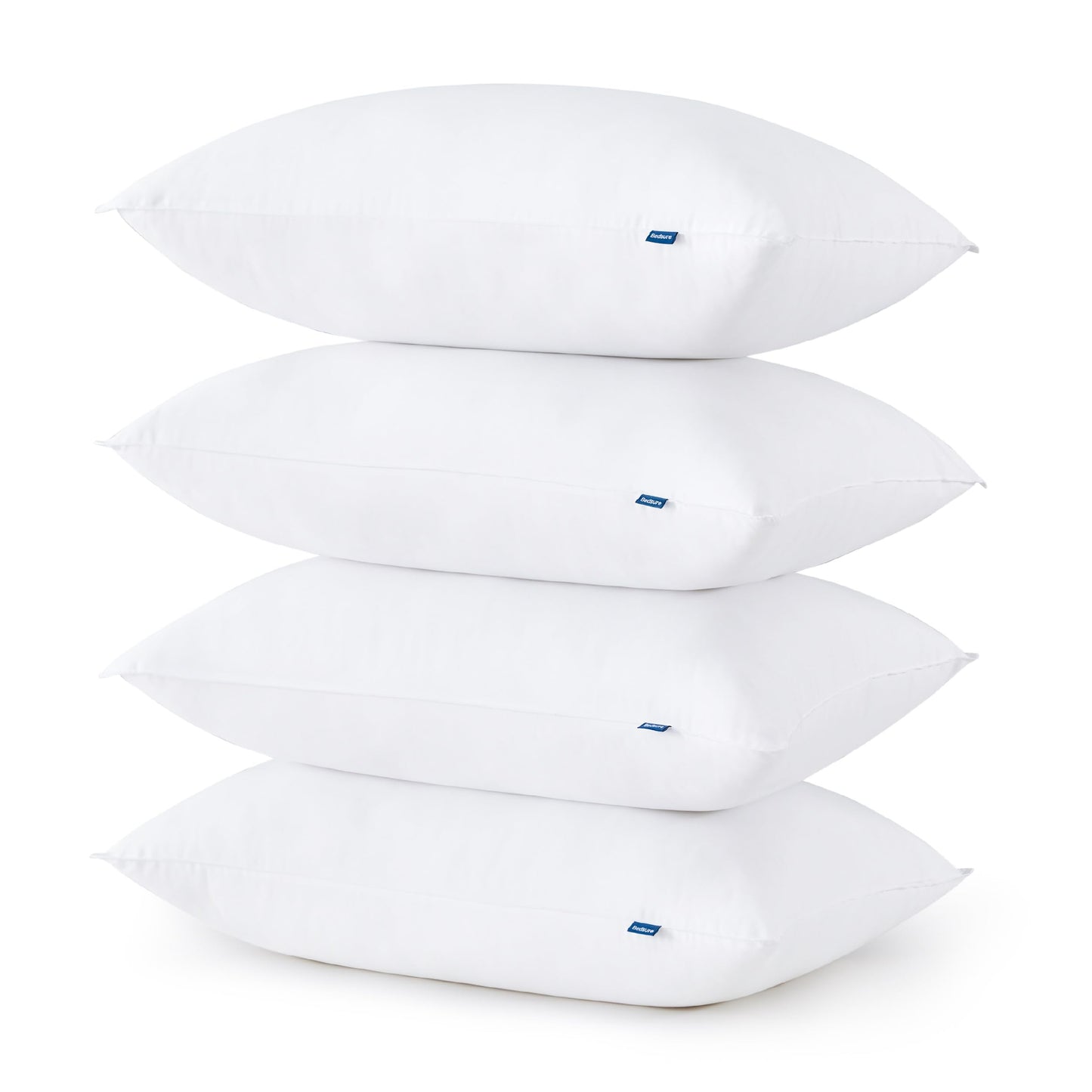 Bedsure Pillows Queen Size Set of 2 - Soft Bed Pillows for Sleeping 2 Pack, Fluffy and Supportive, Hotel Quality, Original Down Alternative Filling for Side, Back Sleepers
