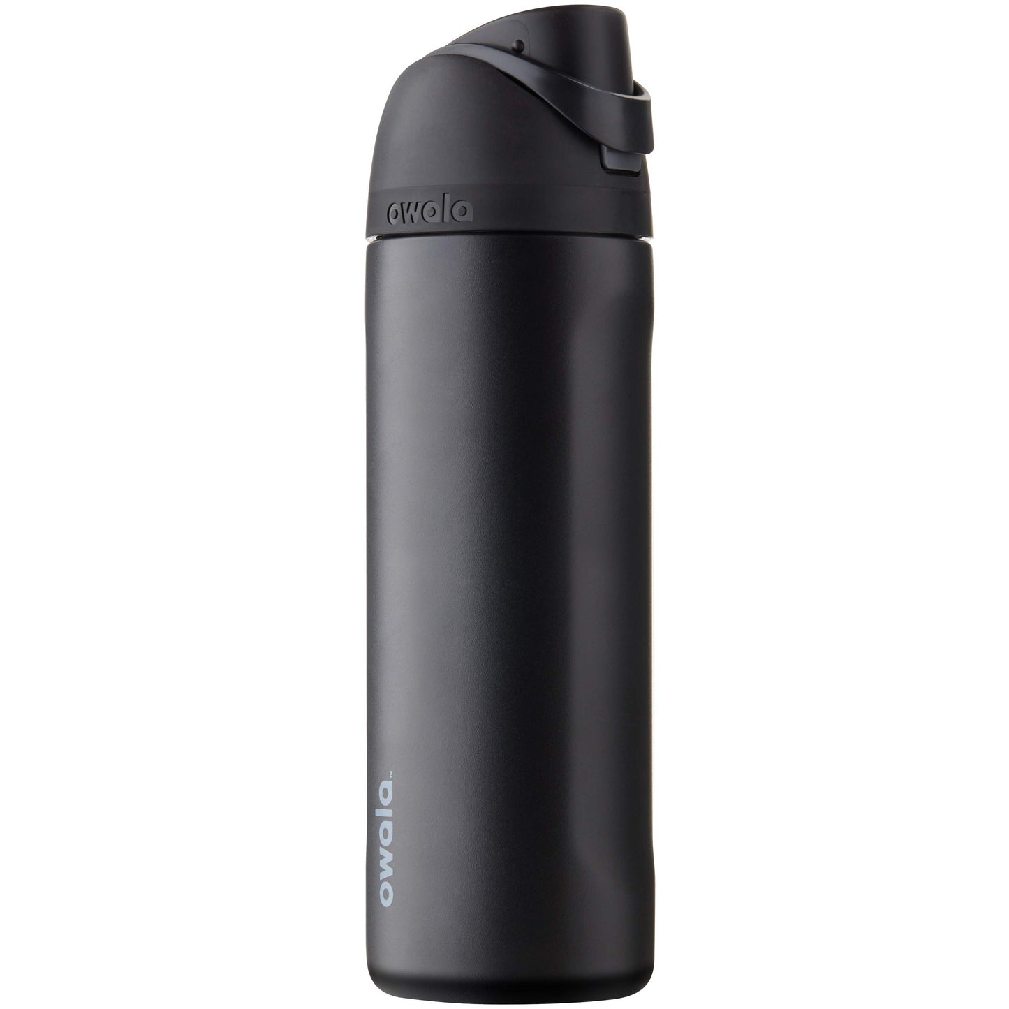 Owala FreeSip - Botella de agua aislada de acero inoxidable con popote, botella de agua deportiva sin BPA, ideal para viajes, 24 onzas, mezclilla
