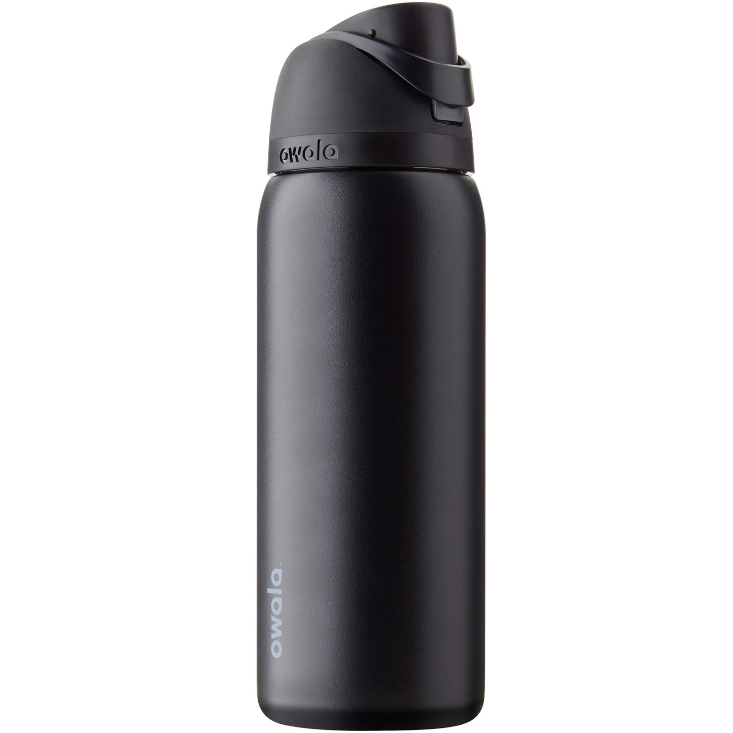 Owala FreeSip - Botella de agua aislada de acero inoxidable con popote, botella de agua deportiva sin BPA, ideal para viajes, 24 onzas, mezclilla